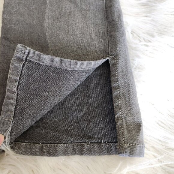 HUDSON Splice‎ Flare Girls Size 14 Slim Fit Jeans Stretch Denim Pants Gray NEW - Picture 15 of 16